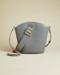 Ted Baker Susanee Leather Bucket Bag Grey 202//252